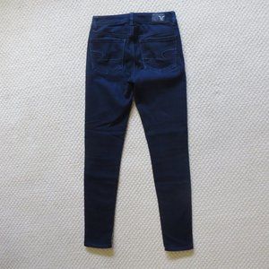 American Eagle Hi Rise Dark Wash Jegging Jeans 2